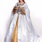 Anne Boleyn Coronation Gown white